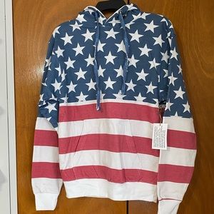 American flag hoodie